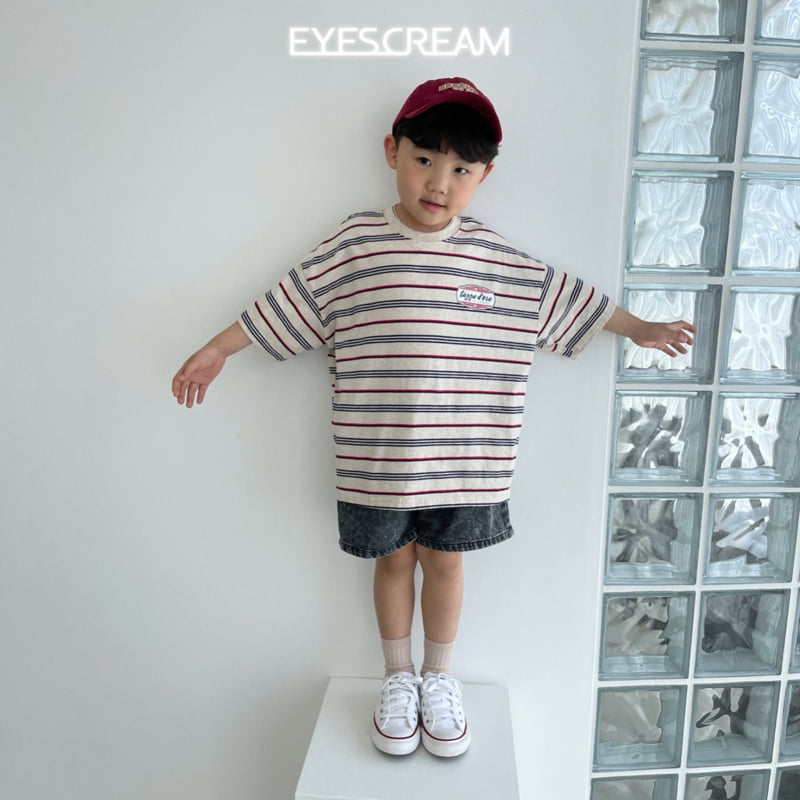 Eyescream - Korean Children Fashion - #littlefashionista - Espresso Stripe Tee - 3