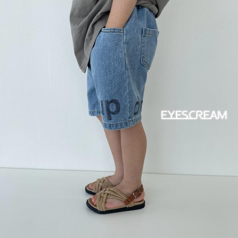 Eyescream - Korean Children Fashion - #magicofchildhood - Up Down Denim Shorts - 7