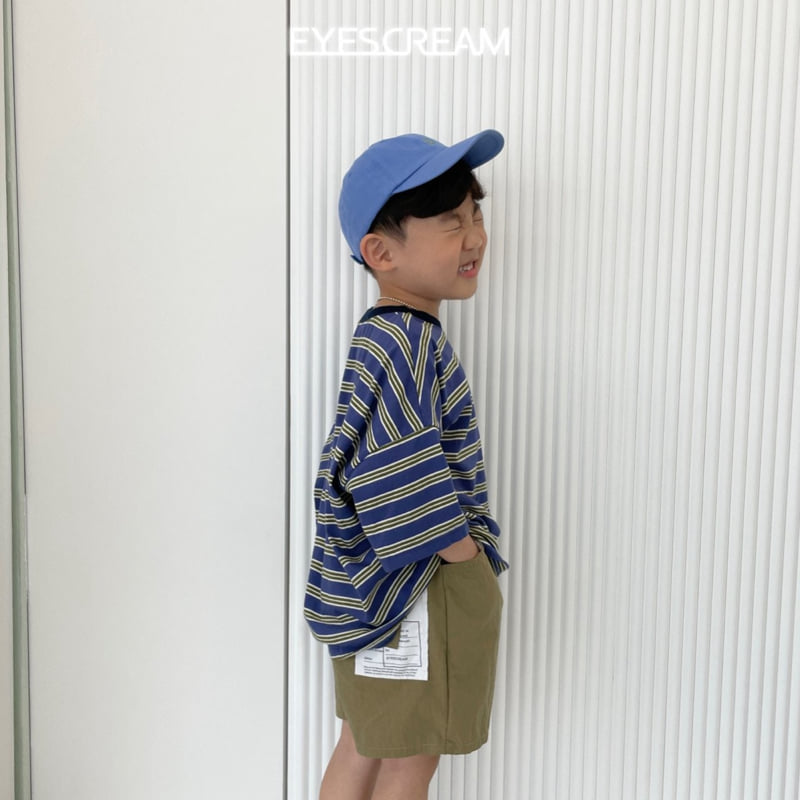 Eyescream - Korean Children Fashion - #magicofchildhood - Lenno Stripe Tee - 6