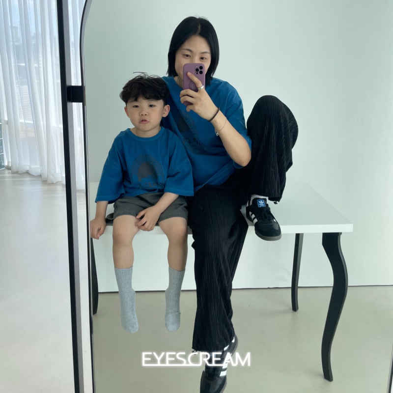 Eyescream - Korean Children Fashion - #minifashionista - Orca Pigment Tee with Mom - 3