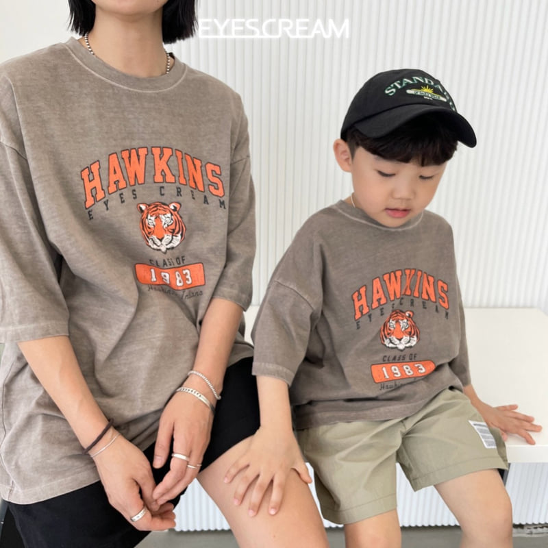 Eyescream - Korean Children Fashion - #minifashionista - Tiger Pigment Tee with Mom - 10