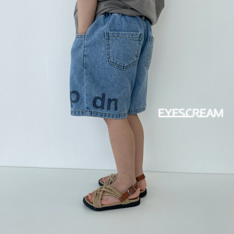 Eyescream - Korean Children Fashion - #minifashionista - Up Down Denim Shorts - 8