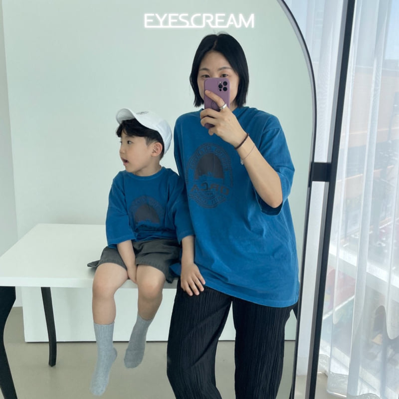 Eyescream - Korean Children Fashion - #minifashionista - Orca Pigment Tee with Mom - 4