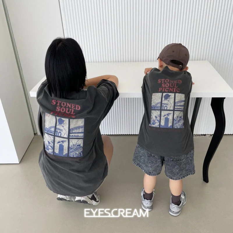 Eyescream - Korean Children Fashion - #prettylittlegirls - Cartoon Pigment Tee with Mom - 3