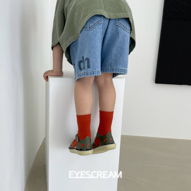 Eyescream - Korean Children Fashion - #stylishchildhood - Up Down Denim Shorts - 12