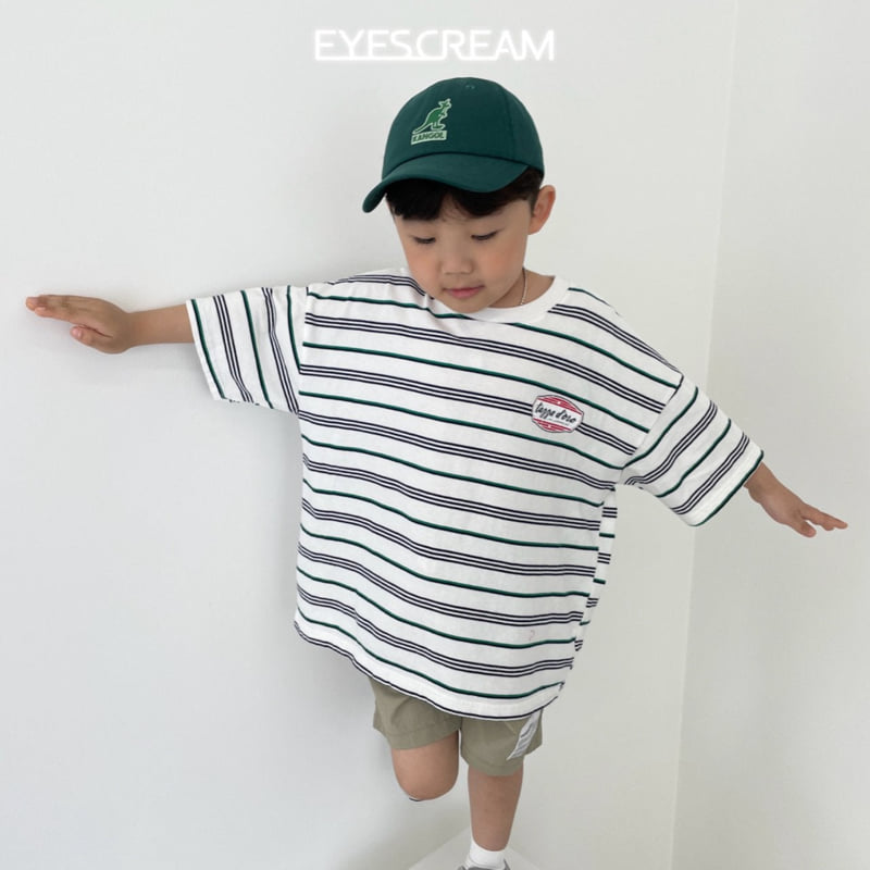 Eyescream - Korean Children Fashion - #stylishchildhood - Espresso Stripe Tee - 9