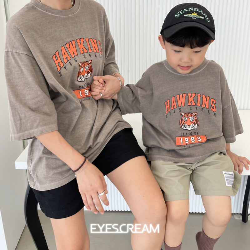 Eyescream - Korean Children Fashion - #todddlerfashion - Tiger Pigment Tee with Mom - 12