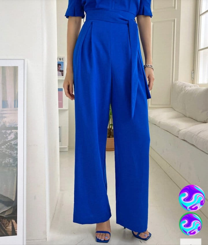 Gratia - Korean Women Fashion - #momslook - Collie Jumpsuit - 6