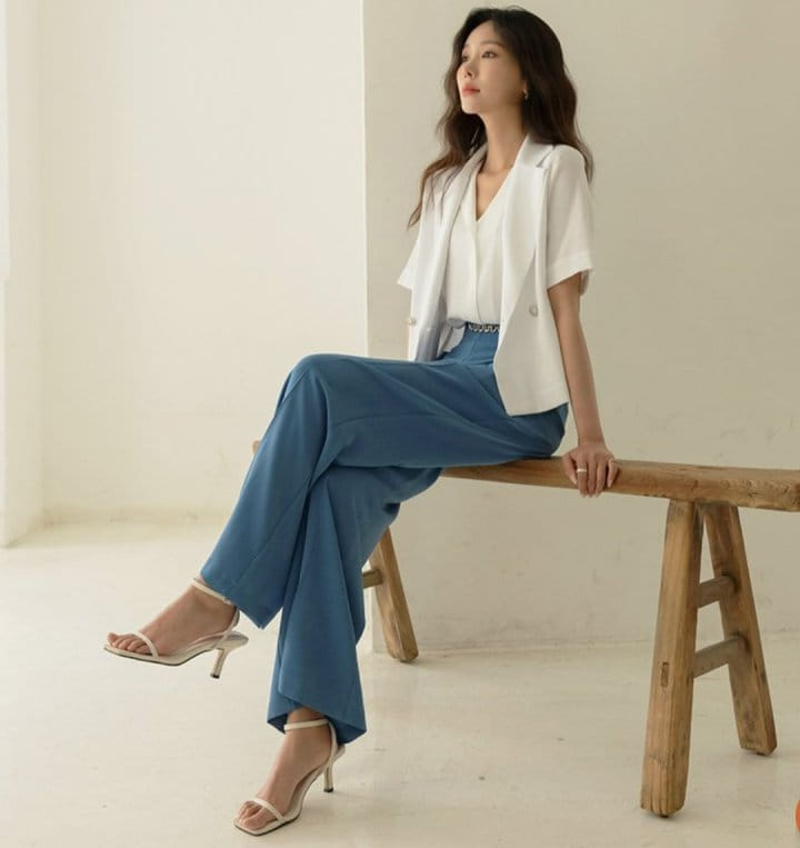 Gratia - Korean Women Fashion - #romanticstyle - Chelly Pants - 7