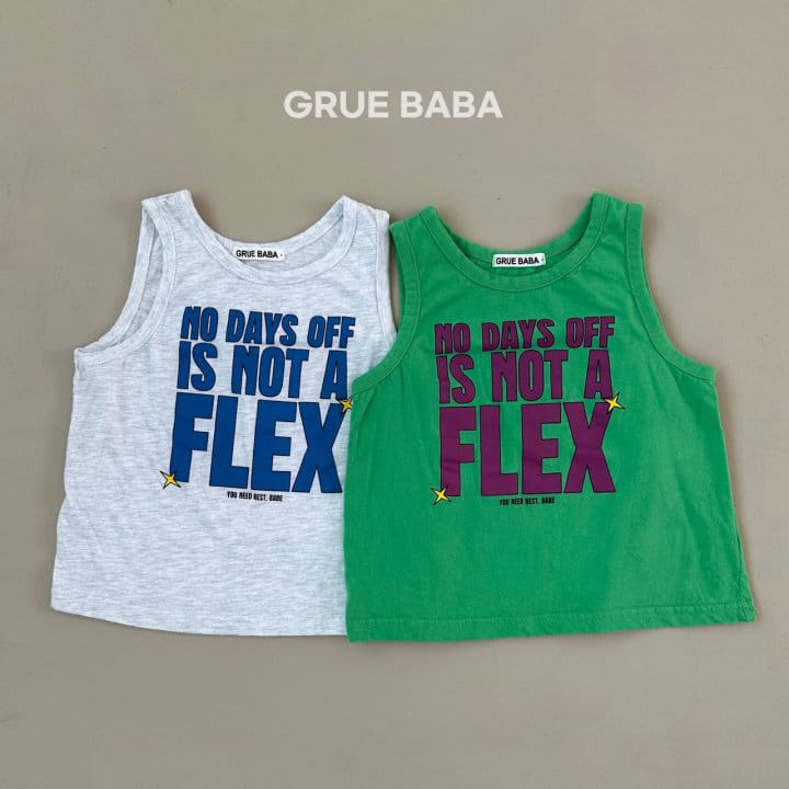 Grue Baba - Korean Children Fashion - #childofig - Flex Sleevelss Tee