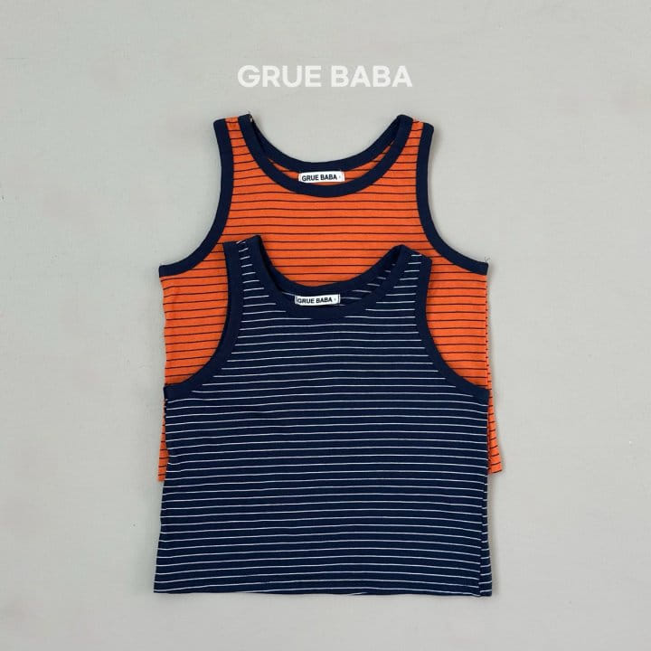 Grue Baba - Korean Children Fashion - #childrensboutique - Zero Sleeveless Tee - 2