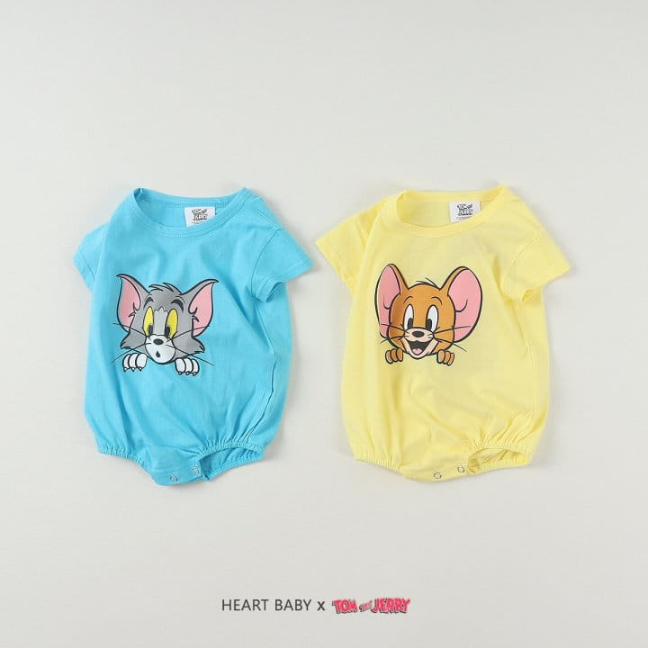 Heart Baby - Korean Baby Fashion - #babyboutiqueclothing - T J Peekaboo Body Suit - 6