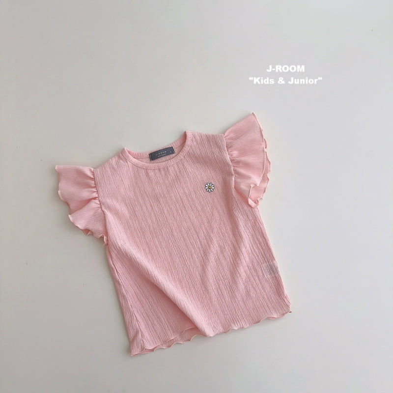 J-Room - Korean Children Fashion - #todddlerfashion - Wing Shirring Tee - 11