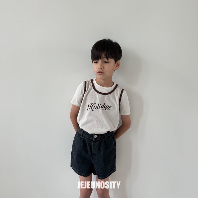 Jejeunosity - Korean Children Fashion - #childofig - Holiday Sleeveless Tee - 10