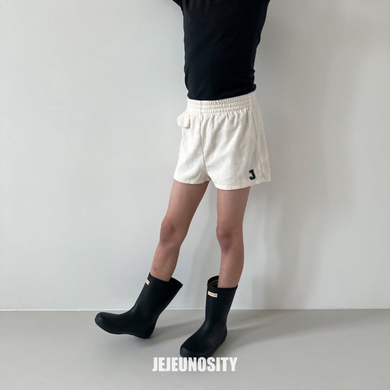 Jejeunosity - Korean Children Fashion - #kidzfashiontrend - Terry Towel Shorts - 8