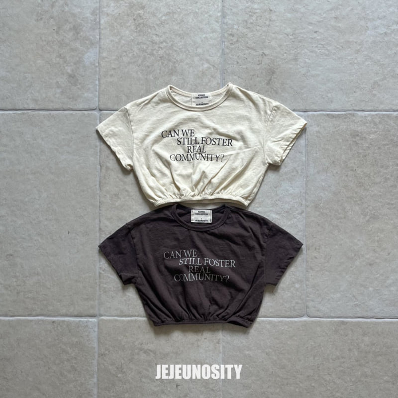 Jejeunosity - Korean Children Fashion - #prettylittlegirls - Farms Banding Tee