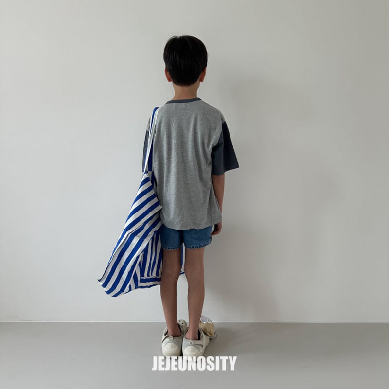 Jejeunosity - Korean Children Fashion - #stylishchildhood - Denim Half Pants - 8