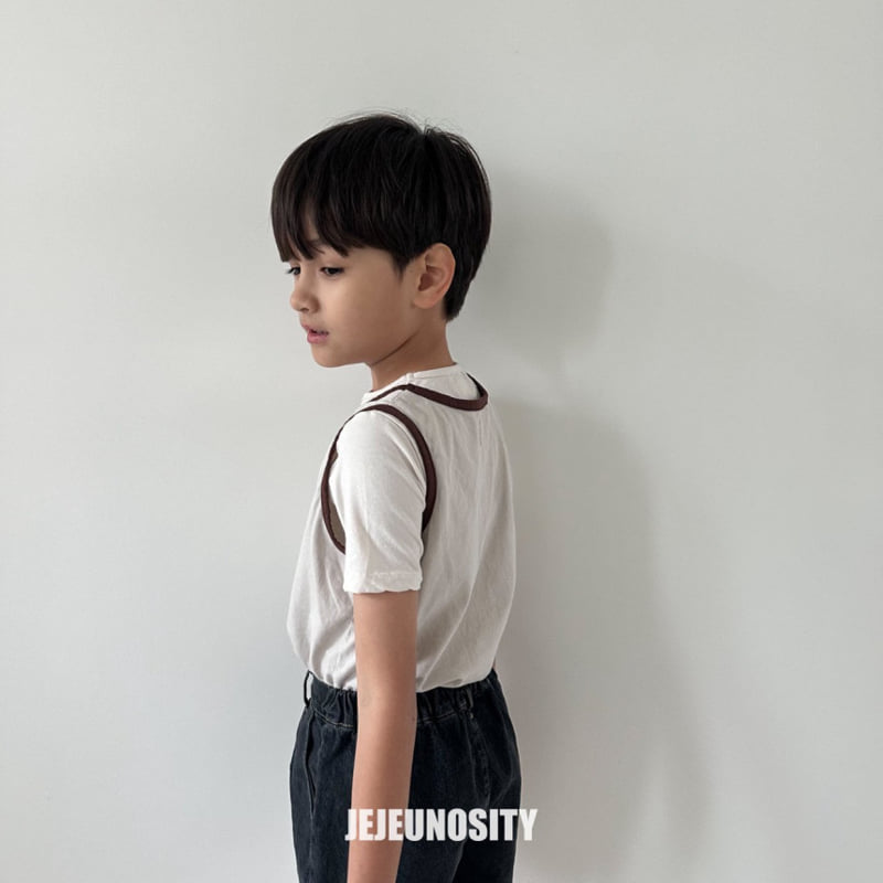 Jejeunosity - Korean Children Fashion - #stylishchildhood - Holiday Sleeveless Tee - 9