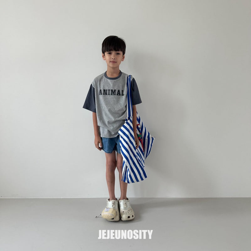 Jejeunosity - Korean Children Fashion - #toddlerclothing - Denim Half Pants - 7