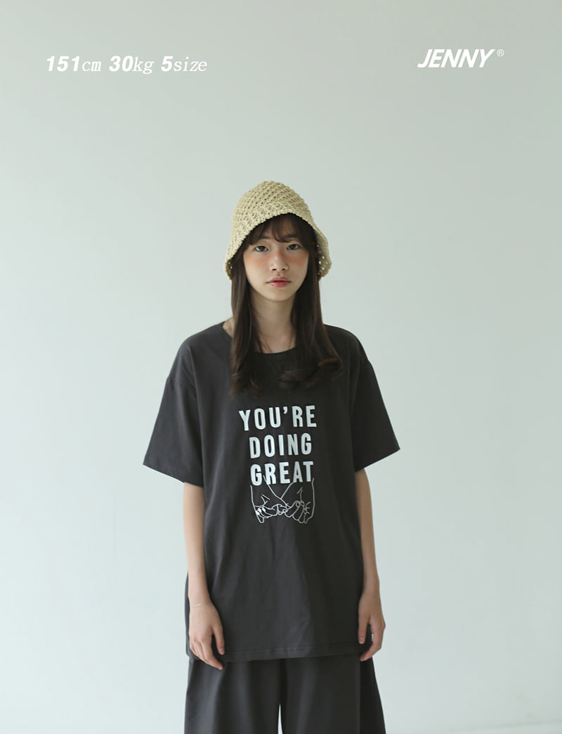 Jenny Basic - Korean Children Fashion - #Kfashion4kids - Promise Short Sleeved Tee - 2