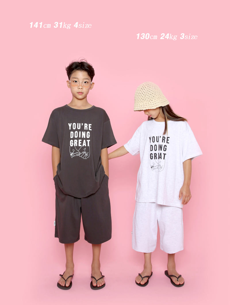 Jenny Basic - Korean Children Fashion - #designkidswear - Promise Short Sleeved Tee - 10