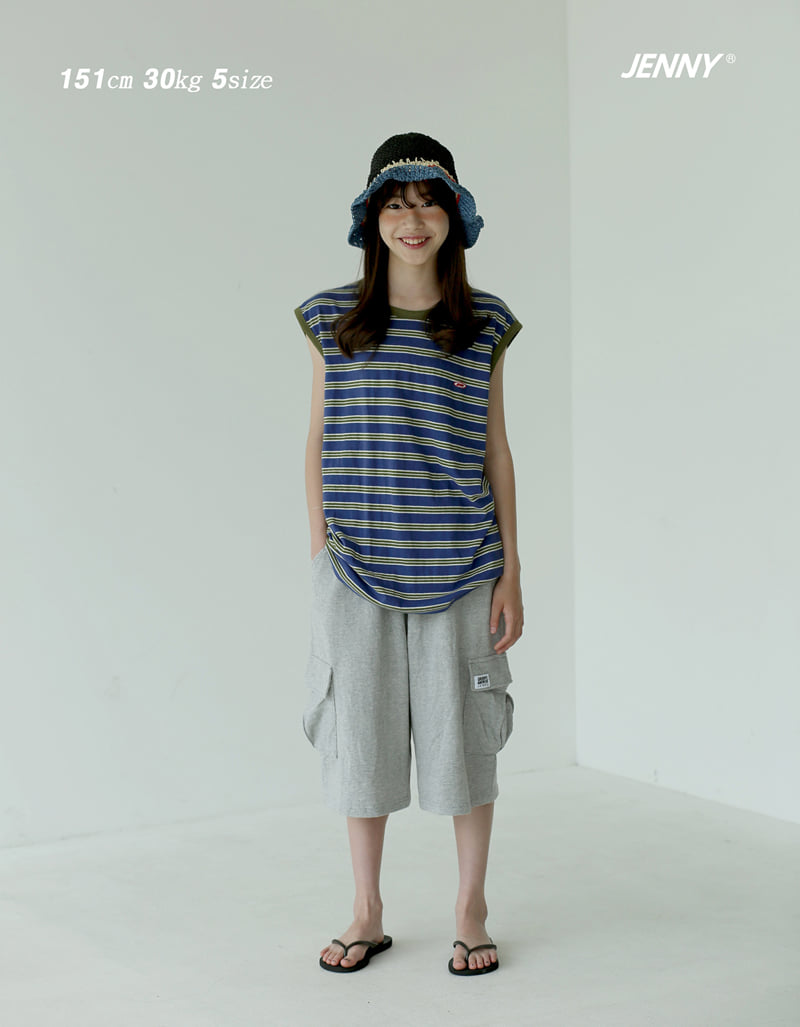 Jenny Basic - Korean Children Fashion - #minifashionista - Sunny Stripe Tee - 8