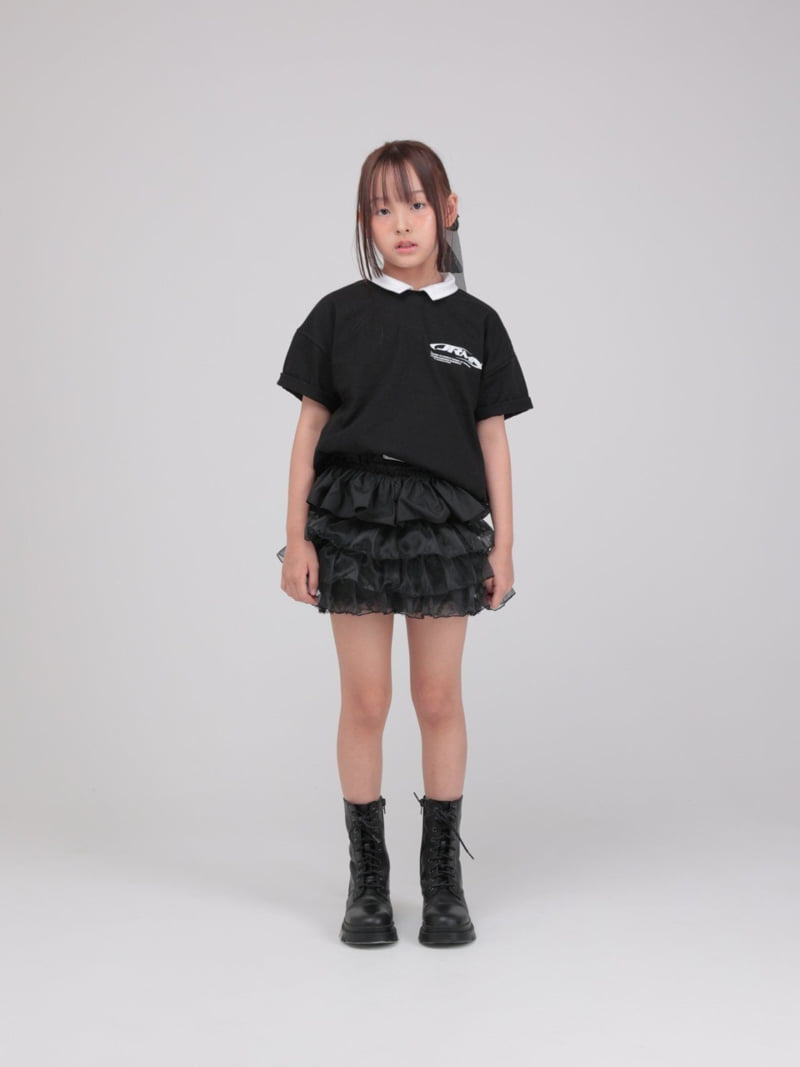 Jermaine - Korean Children Fashion - #Kfashion4kids - Circle Logo Tee - 6