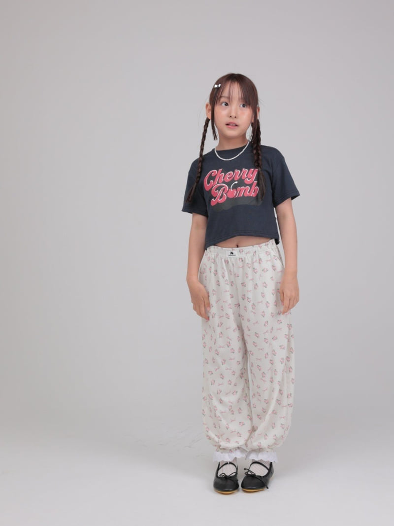 Jermaine - Korean Children Fashion - #kidzfashiontrend - Flower Lace Pants - 4