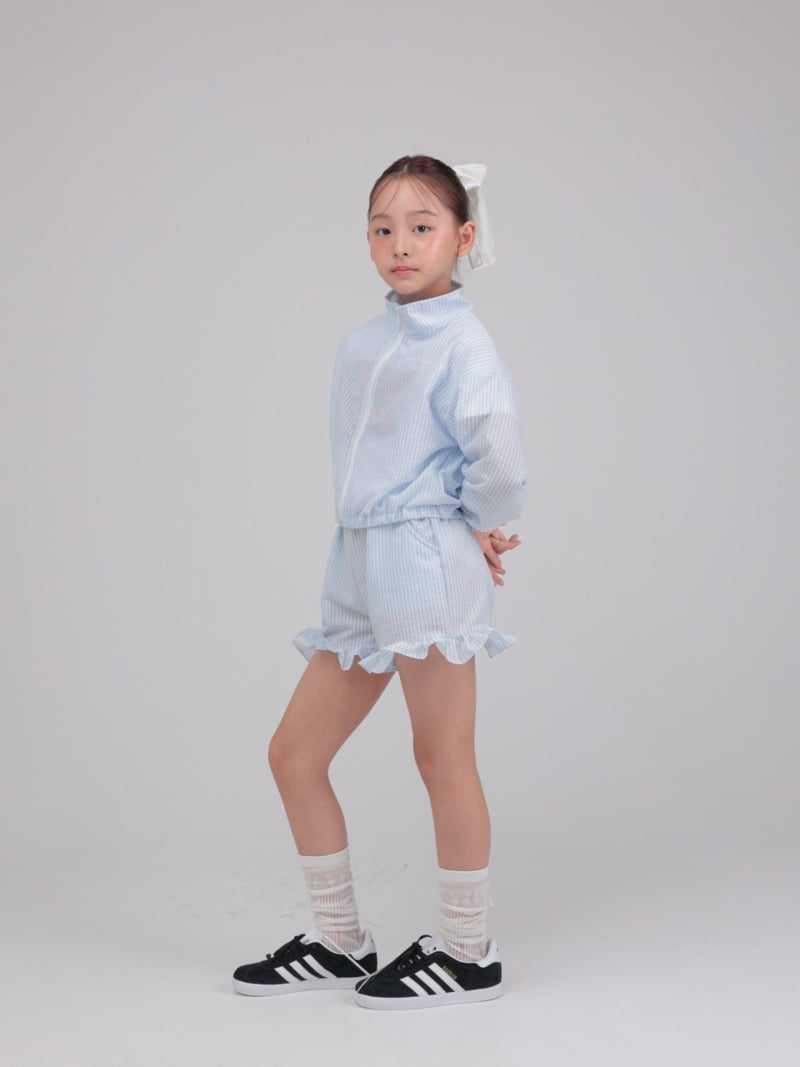 Jermaine - Korean Children Fashion - #fashionkids - Lovely Embroidery Zip-up - 3