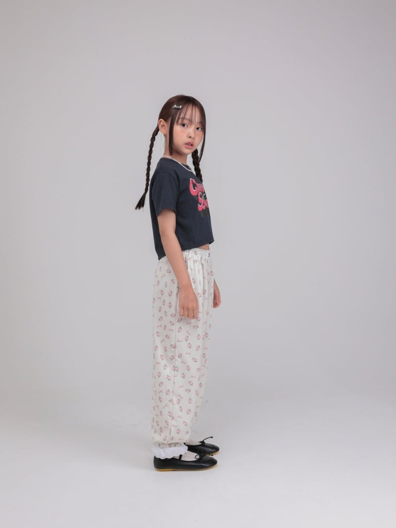 Jermaine - Korean Children Fashion - #kidzfashiontrend - Flower Lace Pants - 3