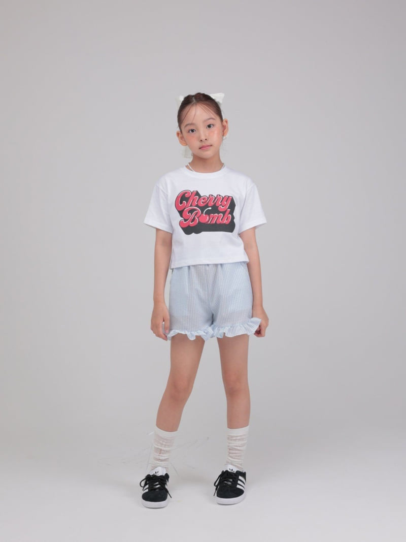 Jermaine - Korean Children Fashion - #kidzfashiontrend - Cherry Tee