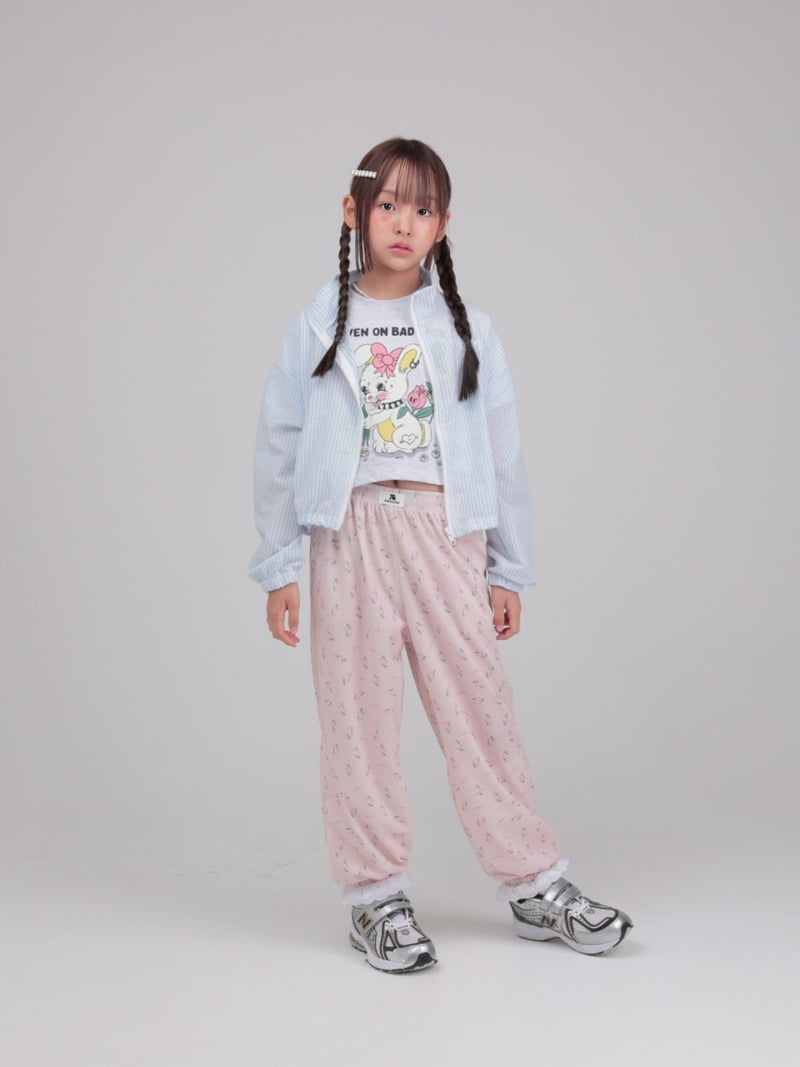 Jermaine - Korean Children Fashion - #prettylittlegirls - Flower Rabbit Tee - 12