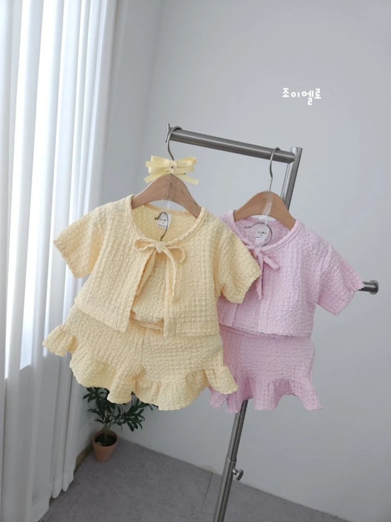 Joy Ello - Korean Children Fashion - #childofig - Embo Three Pieces Set - 6