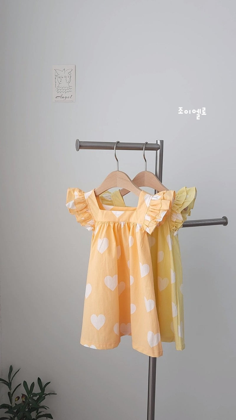 Joy Ello - Korean Children Fashion - #childofig - Heart Butterfly One-piece