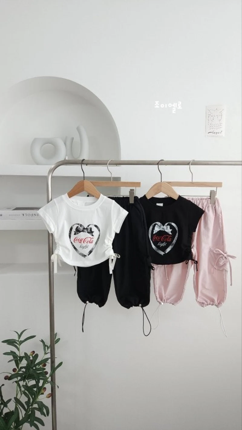 Joy Ello - Korean Children Fashion - #designkidswear - Colar String Tee - 3