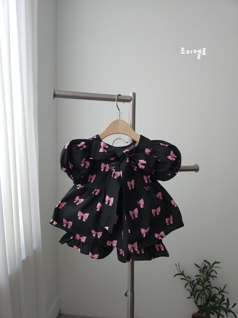 Joy Ello - Korean Children Fashion - #discoveringself - Pick Ribbon Set - 2