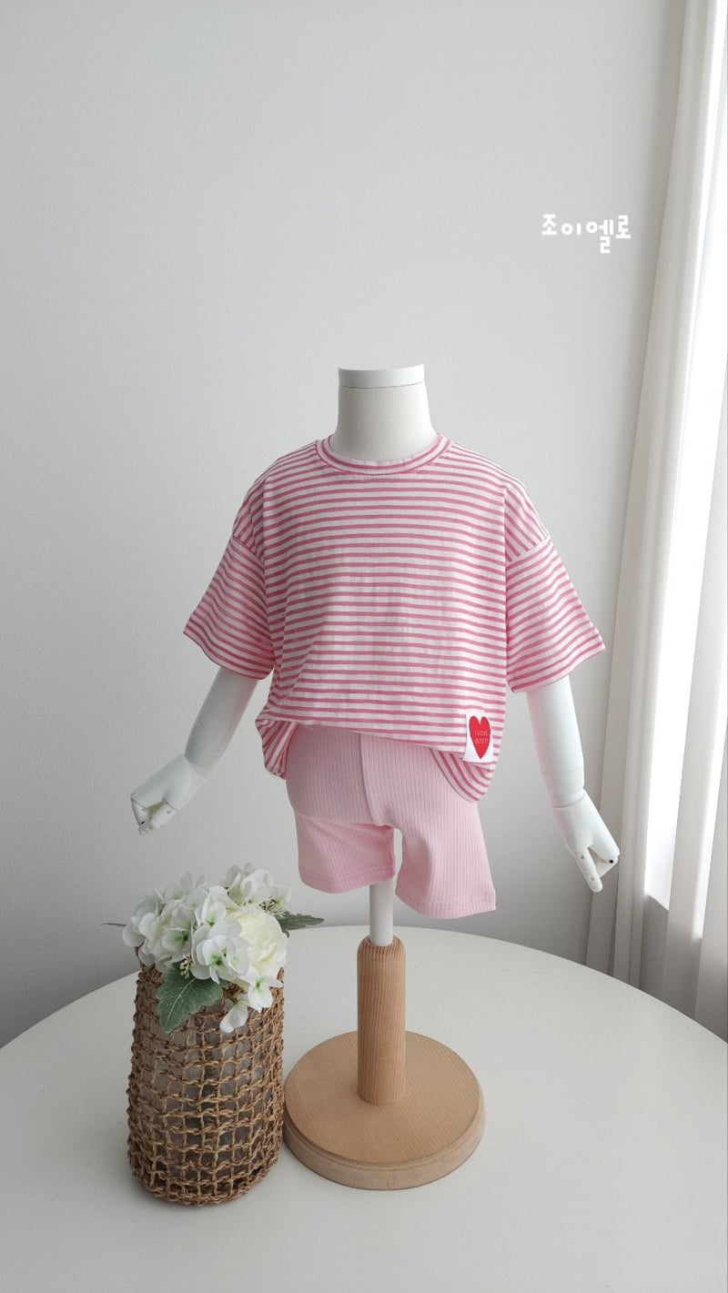 Joy Ello - Korean Children Fashion - #littlefashionista - Stripe Slub Tee - 2