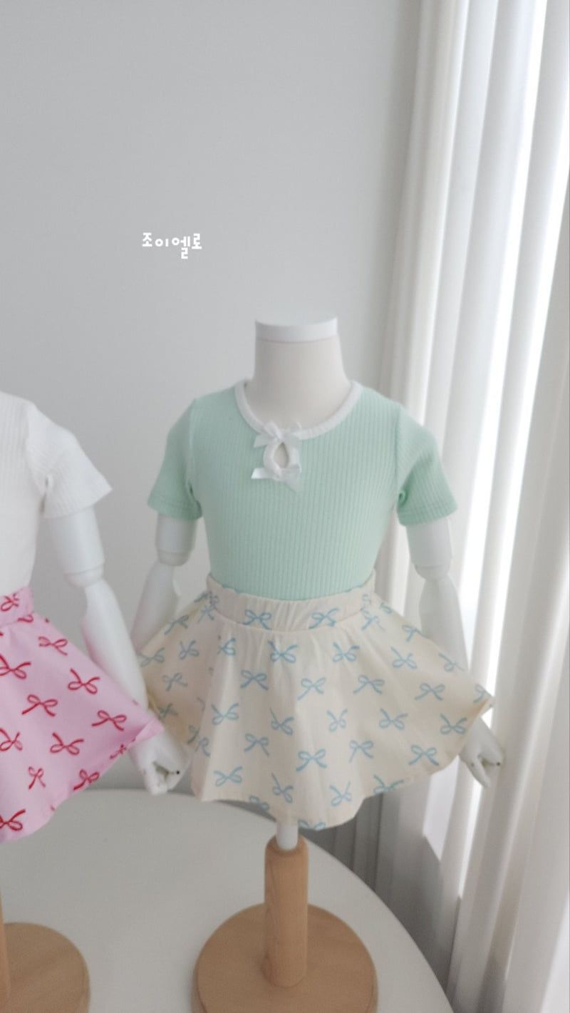 Joy Ello - Korean Children Fashion - #prettylittlegirls - Ribbon Butterfly Tee - 2