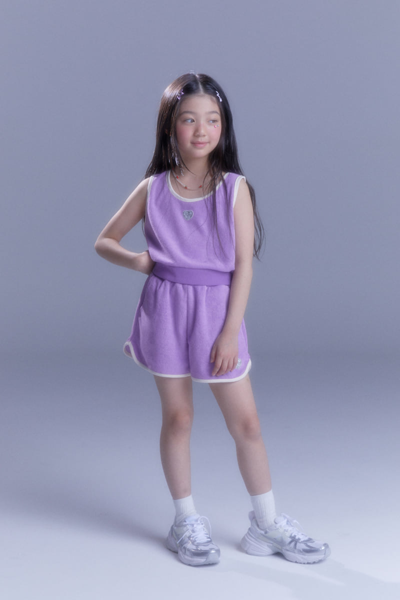 Kokoyarn - Korean Children Fashion - #kidsshorts - Falling Terry Set Up - 5