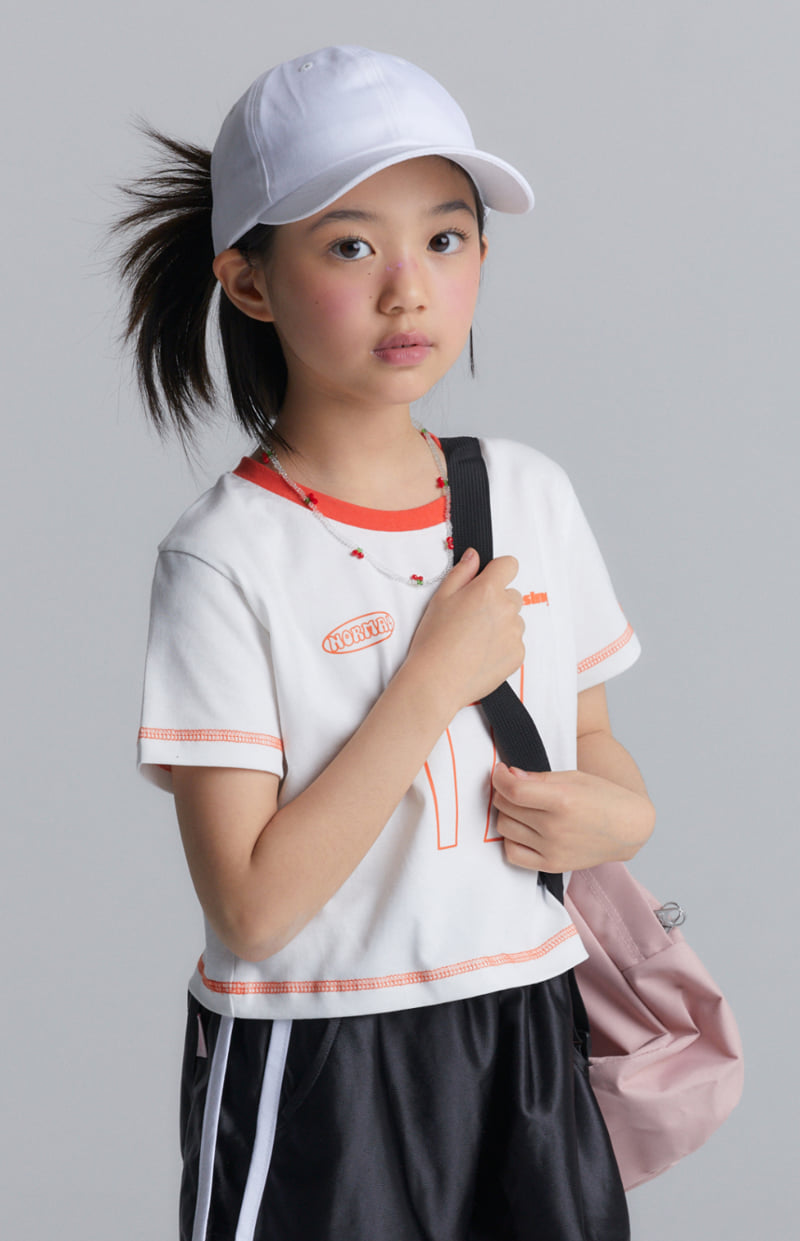 Kokoyarn - Korean Children Fashion - #kidsshorts - Number 17 Crop Tee