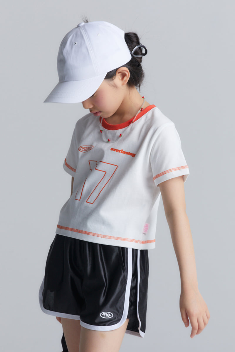 Kokoyarn - Korean Children Fashion - #kidsstore - Number 17 Crop Tee - 2