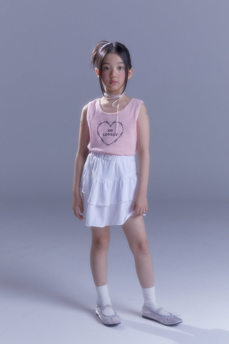 Kokoyarn - Korean Children Fashion - #minifashionista - Heart Angel Sleeveless Top - 4