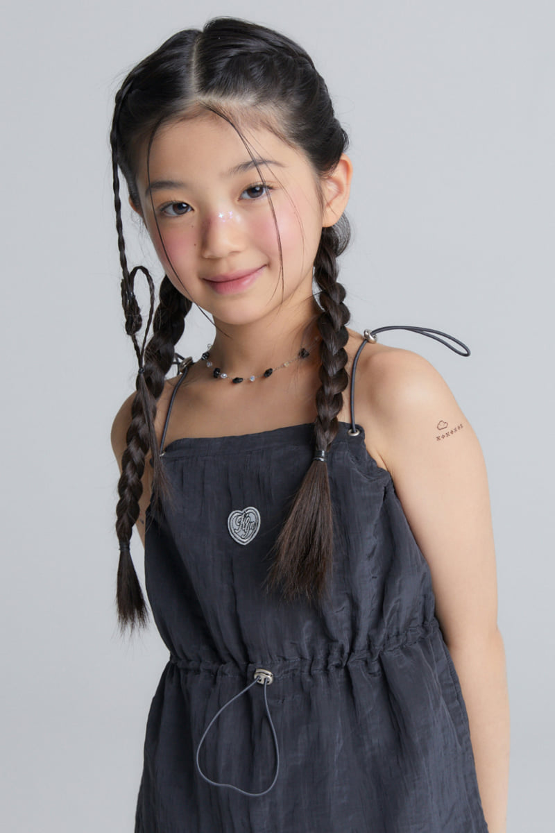 Kokoyarn - Korean Children Fashion - #stylishchildhood - Heart Vender One-piece