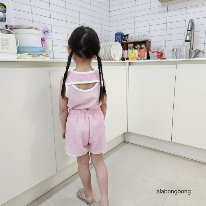 Lalabongbong - Korean Children Fashion - #designkidswear - Jjoccomi Top Bottom Set - 3