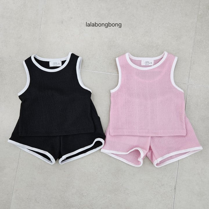 Lalabongbong - Korean Children Fashion - #designkidswear - Jjoccomi Top Bottom Set - 4