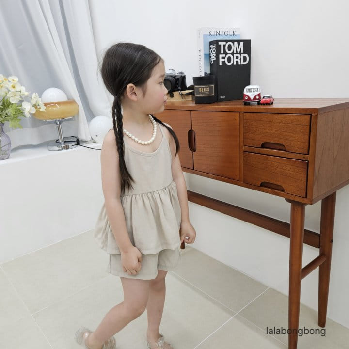 Lalabongbong - Korean Children Fashion - #fashionkids - Basic Top Bottom Set - 2