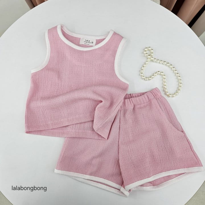 Lalabongbong - Korean Children Fashion - #kidsstore - Jjoccomi Top Bottom Set - 7