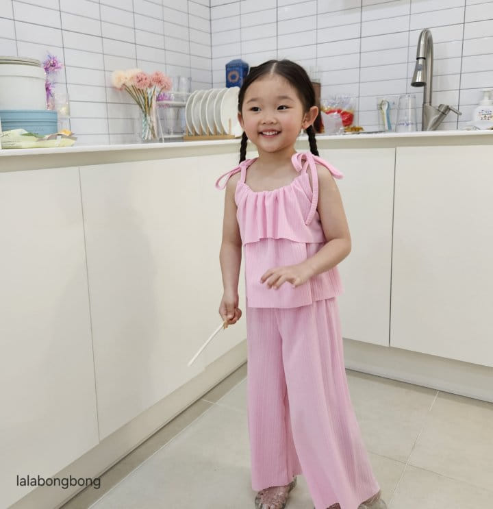 Lalabongbong - Korean Children Fashion - #prettylittlegirls - Slush Top Bottom Set - 11