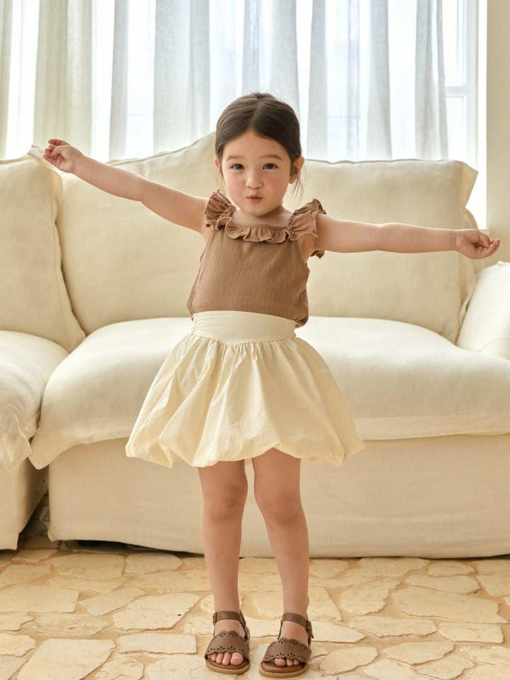 Lolobole - Korean Children Fashion - #Kfashion4kids - Malibu Gopchang Sleeveless Tee - 2