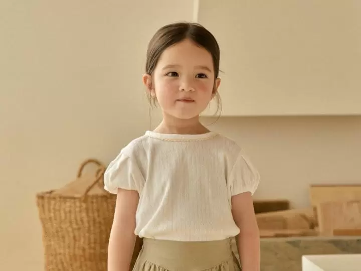 Lolobole - Korean Children Fashion - #childofig - Lily Puff Tee